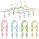 thumbnail image 1 of Perchas de viaje plegables brillar con 24 clips portátiles, 1 of 4