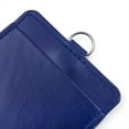 thumbnail image 7 of GOGO 10Pcs Vertical Horizontal 2 Sides PU ID Card Badge Holder Pouch Stock Case-vertical grey-10 Packs, 7 of 7