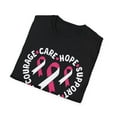 thumbnail image 4 of Hope Support Love Breast Cancer Awareness Month Pink Ribbon TShirt, 4 of 4