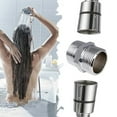 thumbnail image 4 of G1/2 Chrome Stainless steel Length Extender Shower Connector for Extra Long Hose, 4 of 5