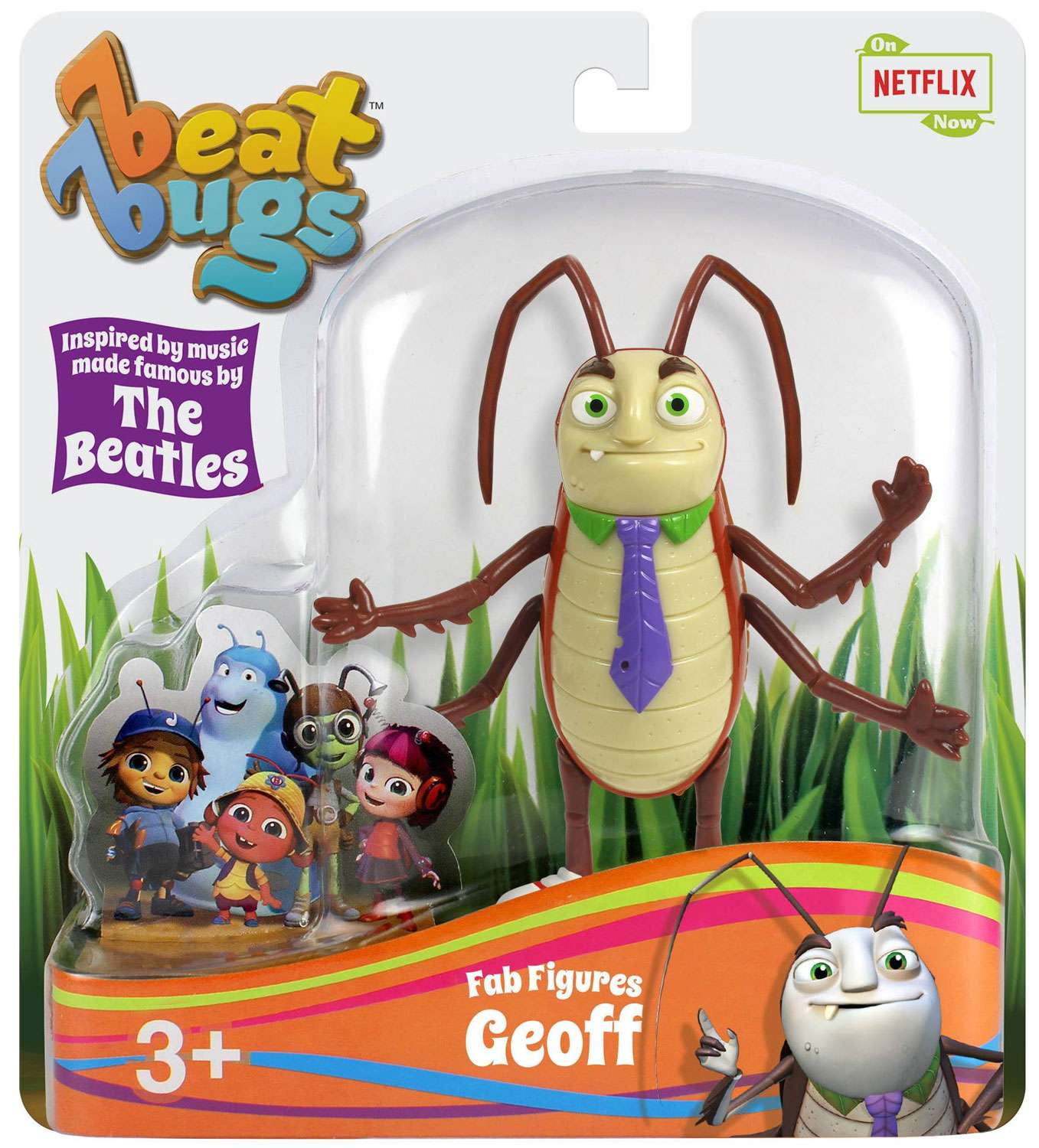 Brand New In Box Beat Bugs Fab Figures Walter Crick Baz Lucy Morgs Buzz Geoff 