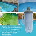 thumbnail image 5 of Universal Large In-line Pool Leaf Canister with Mesh Basket Compatible with Hayward, Zodiac Baracuda, Pentair with AXV092 1.5" Hose Connector Adapter Pool and Spa Cleaner (Updated), 5 of 7