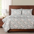 thumbnail image 3 of SIScovers  Water Garden Botanical Print Duvet Set 3 Piece - Full, 3 of 5