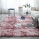 thumbnail image 2 of 160x230cm Fluffy Soft Carpet Shaggy Living Room Bedroom Floor Mat Pink, 2 of 5