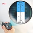 thumbnail image 4 of Refractómetro Agriculture Solutions Alcohol 0-80% v/v, 4 of 9