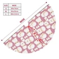 thumbnail image 3 of Yiaed Cartoon Sheep Print Christmas Tree Skirt , Tree SkirtsTree Mat for Christmas Winter Holiday Indoor Decorations-48", 3 of 7
