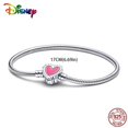 thumbnail image 1 of 2022 New Disney Series 925 Sterling Silver Snowflake Magic Ball Charms Beads Fit Original Pandora Bracelets DIY Jewelry Making Gao Jinjia LED, 1 of 2
