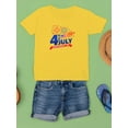 thumbnail image 3 of July 4Th Independence, Day T-Shirt Juniors -Image by Shutterstock,  Medium, 3 of 4