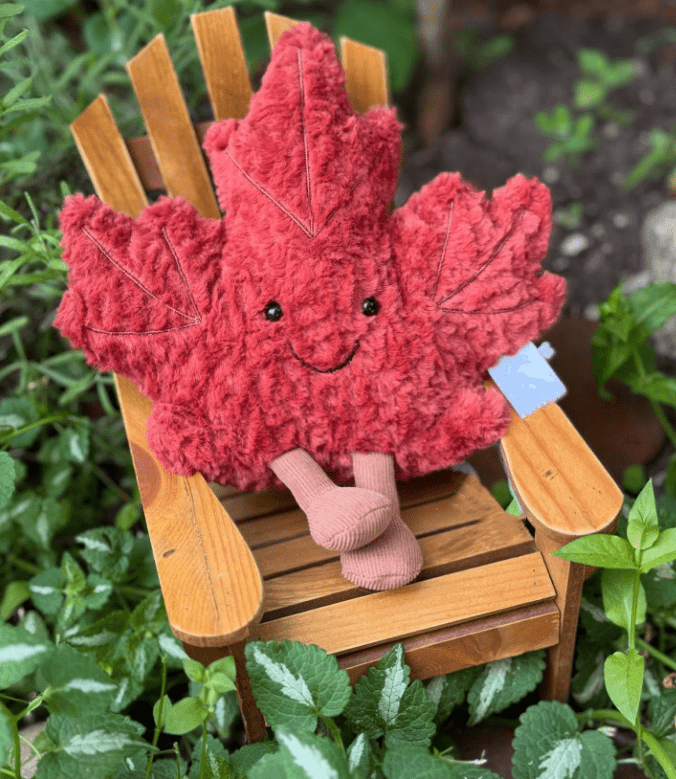 Amuseables Maple Leaf Stuffed Animals - CANADA EXCLUSIVE