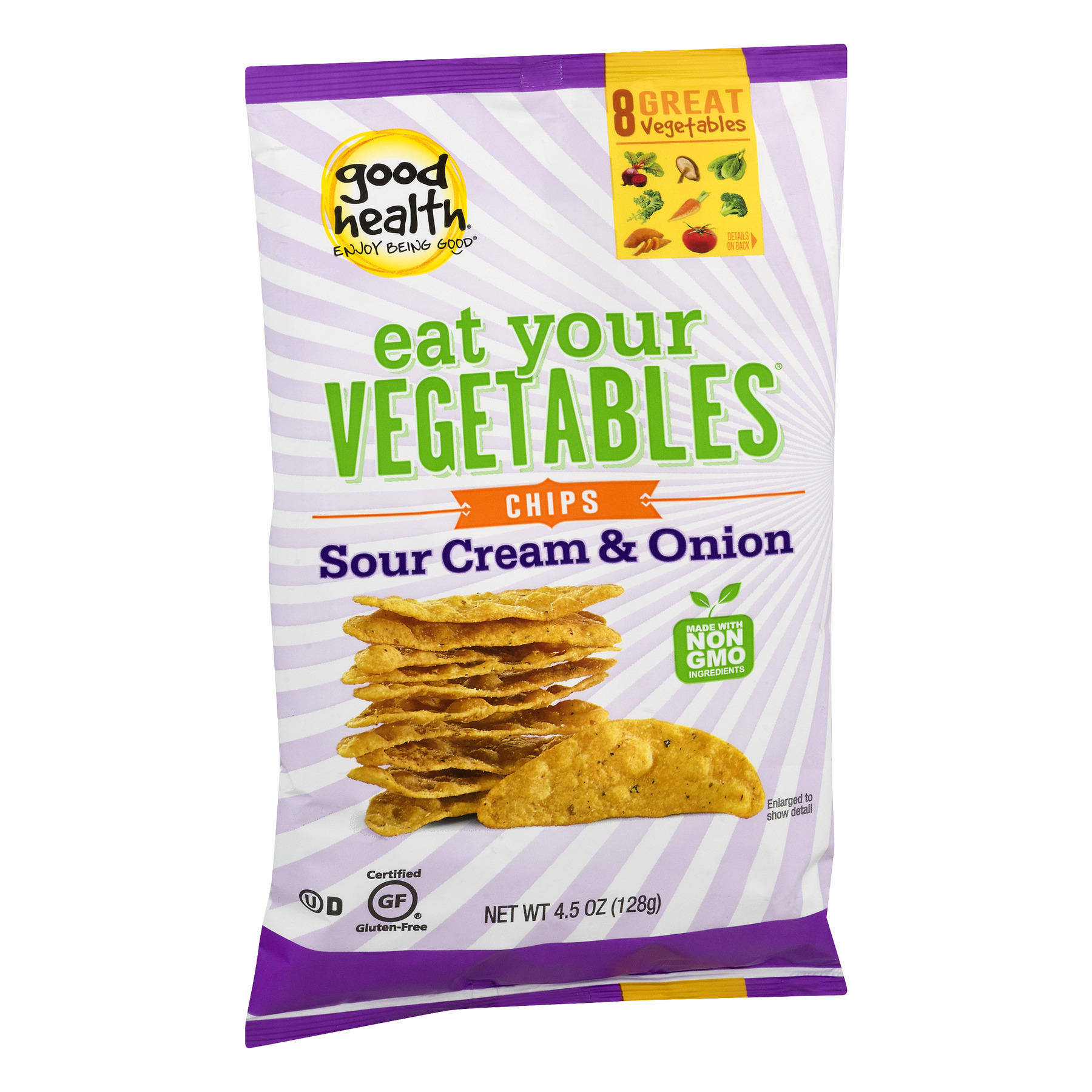 Snikiddy Sour Cream & Onion Veggie Chips, 4.5 Oz. - image 2 of 6