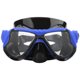 thumbnail image 1 of Gafas de cristal templado para esnórquel, correa de silicona ajustable, gafas de natación para buceo, 1 of 10