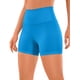 thumbnail image 1 of Shorts CRZ YOGA Sensación Desnuda Cintura Alta 10 cm Azul L, 1 of 4