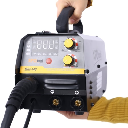 140A MIG Welder 110V multiprocess welder Gas Gasless MIG Welding Machine 4 in 1 Flux MIG/Solid Wire/Lift TIG/Stick ARC Welder