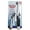 Black, variant on tooloflife 4 Brush Heads Handle Set Electric Cleaner Tool for Kitchen Bathroom Living Room