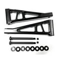thumbnail image 1 of Vogacara Brazo de suspensión inferior delantero 2 uds 1/7, aleación de aluminio mejorado, brazo de suspensión inferior delantero Rc para Kits de construcción modelo Negro, 1 of 1