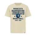 thumbnail image 2 of Unisex Sportiqe  Cream Minnesota Timberwolves  Duke Premium T-Shirt, 2 of 3