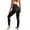 Black, variant on High Waist Bow-Tie Yoga Pants for Women, Buttery Soft Peach Lift Leggings, Scrunch Butt Seamless Workout Tights, Stretchy Slimming Gym Activewear