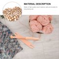 thumbnail image 3 of Yuanmiaoke Weaving Shuttle Set Wooden Crochet Knitting Rod DIY Knitted Crafts Tool for Sweater Scarf Tapestry, 3 of 10
