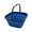 Grey/Blue, variant on SAMMART 5.5L (1.4 Gallon) Collapsible Square Handy Bucket / Foldable SquareWater Pail / Portable Tub with Handle