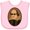 AD-Pink, variant on Inktastic Funny Rockin' Shakespeare Boys or Girls Baby Bib