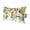 Yellow, Green, White, variant on Hanging Floral Outdoor Pillows for Chaise Lounge Chair Waterproof Lumbar Pillows with Insert&Adjustable Elastic Strap Beach Headrest Pillow Spring Botanical Sunflower Green Leaves Pool Pillow 11"x16"