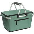 thumbnail image 1 of Cesta de Picnic SIYUAN Plegable para Compras 27L Verde, 1 of 6