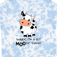 thumbnail image 4 of Inktastic Sorry, I'm a Bit Moody Today Cute Cow Pun Boys or Girls Toddler T-Shirt, 4 of 5