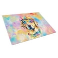 thumbnail image 2 of Carolines Treasures DAC2505LCB 15 x 12 in. French Bulldog Hippie Dawg Glass Cutting Board - Large, 2 of 43