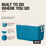 Coleman Chiller 48-Quart Hard Cooler with TempLock Insulation and Portable Handles