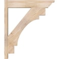 thumbnail image 3 of Ekena Millwork 5 1/2"W x 24"D x 28"H Merced Smooth Traditional Outlooker, Douglas Fir, 3 of 4