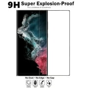 SELOZKE 2pack Screen Protector For Samsung Galaxy S22 Ultra 5G 3D Curved Full Coverage HD Anti-Scratch Screen Tempered Glass