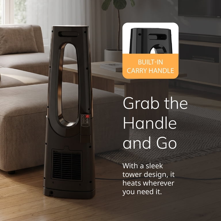 Bladeless Ceramic Tower Space Heater photo 6