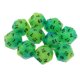 thumbnail image 4 of Juego de Dados Noctilucentes D20 luminosos Sunnimix Para juego D&D TRPG Azul Verde, 4 of 8