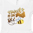 thumbnail image 4 of Inktastic Sweet As Can Bee Cute Bee Pun Girls Baby Dress, 4 of 5