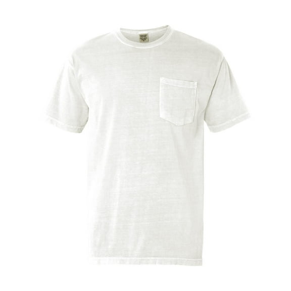 T-Shirts Garment Dyed Heavyweight Ringspun Short Sleeve Shirt with a Pocket