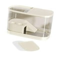thumbnail image 4 of Bunblic Réservoir Tortue avec Couvercles Multifonction avec Plateforme pour Léopard Gecko Scorpion Beige Grand, 4 of 8