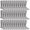 Men 60 Pack Gray Crew, variant on Yacht & Smith Wholesale Bulk Cotton Diabetic Crew And Ankle Socks, Loose Fit Top Non-Binding Medical Socks (48 Pack Gray Ankle, Men (10-13))