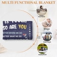 thumbnail image 5 of Best Friend Birthday Gifts for Women, Blankets Friendship Special Presents for Men Girl Sister on Christmas Valentines Graduation Wedding Day, 5 of 6