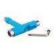 thumbnail image 4 of 2 Pcs Multi Function Skateboard T-Tool Screwdriver Socket Longboard Metal All in One Skate Tool (Random Color) Amonsee No, 4 of 6