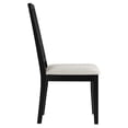 thumbnail image 4 of Faux Rattan and Wood Dining Side Chairs - Set of 2, 4 of 10