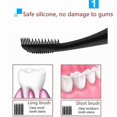 thumbnail image 3 of Usb Recharable Silic Sonic Toothbrush Electric Care Dental Teeth Deep Cleaning Tooth Brush 20#814, 3 of 5