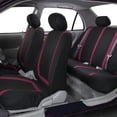 thumbnail image 2 of Car Seat Covers Universal Flat Cloth Full Set for Solid Benches 8 Pcs 12 Colors, 2 of 8