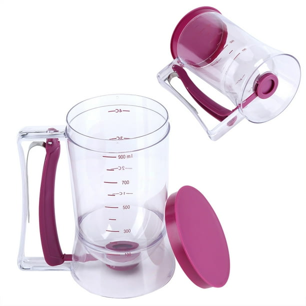 Dispensador de Masa para Repostería Dispensador de Magdalenas con Etiqueta de Medición 900 ml ANGGREK Otros