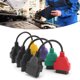 thumbnail image 5 of Cable Adaptador De Escáner OBD2, ABS Fácil Operación A Prueba De Calor 4 Piezas Cable De Diagnóstico De Coche Resistente A La Abrasión Para Herramienta ECU ANGGREK OBD2 Scanner Diagnostic Cable, 5 of 8