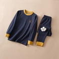 thumbnail image 5 of JTieaclothes Toddler Girls Boys Winter Long Sleeve Tops Pants 2PCS Outfits Clothes Set For Babys Clothes Underwear Set,Boys Outfit Sets Sizes 5-6 Years, 5 of 6