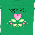 thumbnail image 4 of Inktastic Gigi's Girl Heart Flowers Girls Baby Bodysuit, 4 of 5