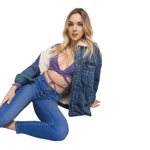 Jeans Seven pantalón 4189PTFO levanta pompa mujer pushup mujer superskinny Seven Jeans 4189 PTFO/Estilo Colombiano/Talla 5