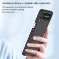 thumbnail image 5 of Magnetic Phone Case for Samsung Galaxy Z Flip3 Compatible for Magsafe, Military-Grade Shockproof Protective Case with Built-in Magnet Circle for Samsung Galaxy Z Flip 3, MS Black, 5 of 14