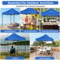 thumbnail image 3 of SANOPY 6.6 x 6.6 FT Pop Up Canopy Tent, Heavy Duty Canopy Easy Set up All Weather Waterproof Outdoor Canopy Tent for Parties, Beach, Garden, Camping with 1 Handbag, 3 Adjustable Heights, UPF50+, 3 of 8
