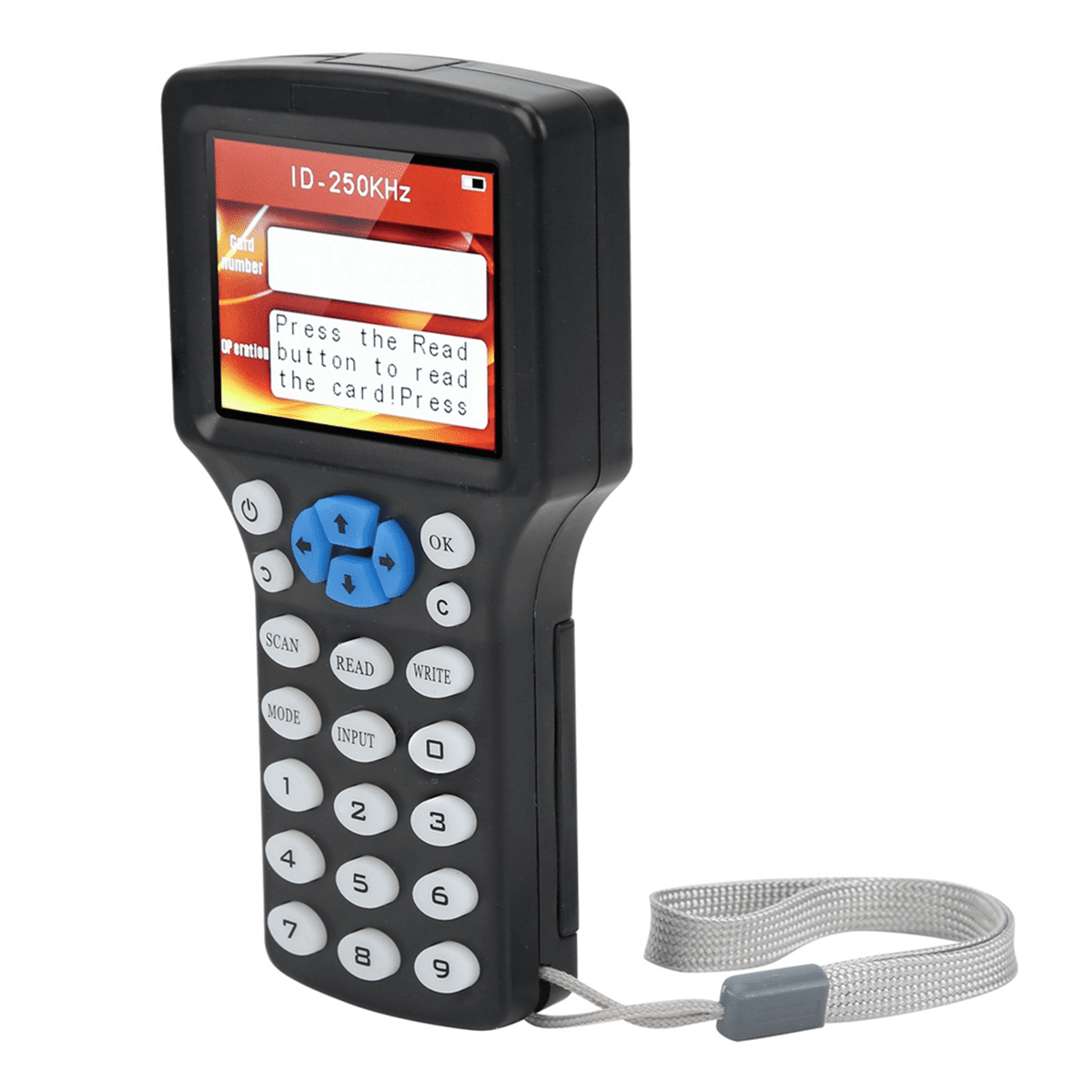 10 Frequency RFID NFC Smart Card Reader Writer Duplicator+5XCUID Card/Keychain 125K 13.56MHz RFID Copier Key Replicator